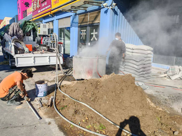 牟定顶管注浆加固